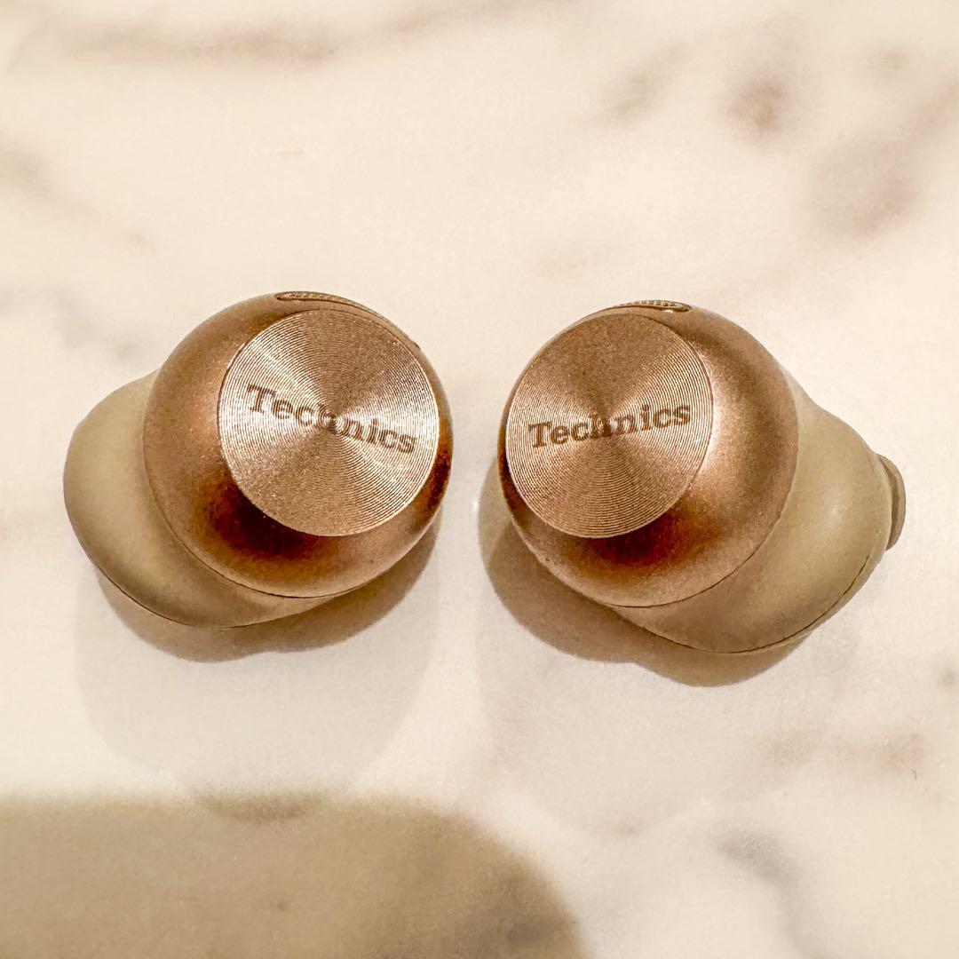 【美品おまけ付き】Technics ワイヤレスイヤホン AZ100 ゴールド