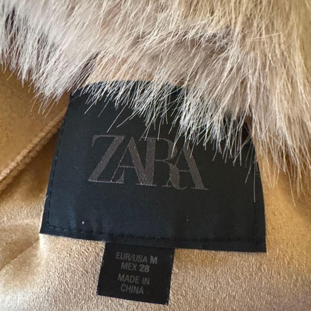 ZARA ザラ ダブルフェイス フェイクファージャケット M