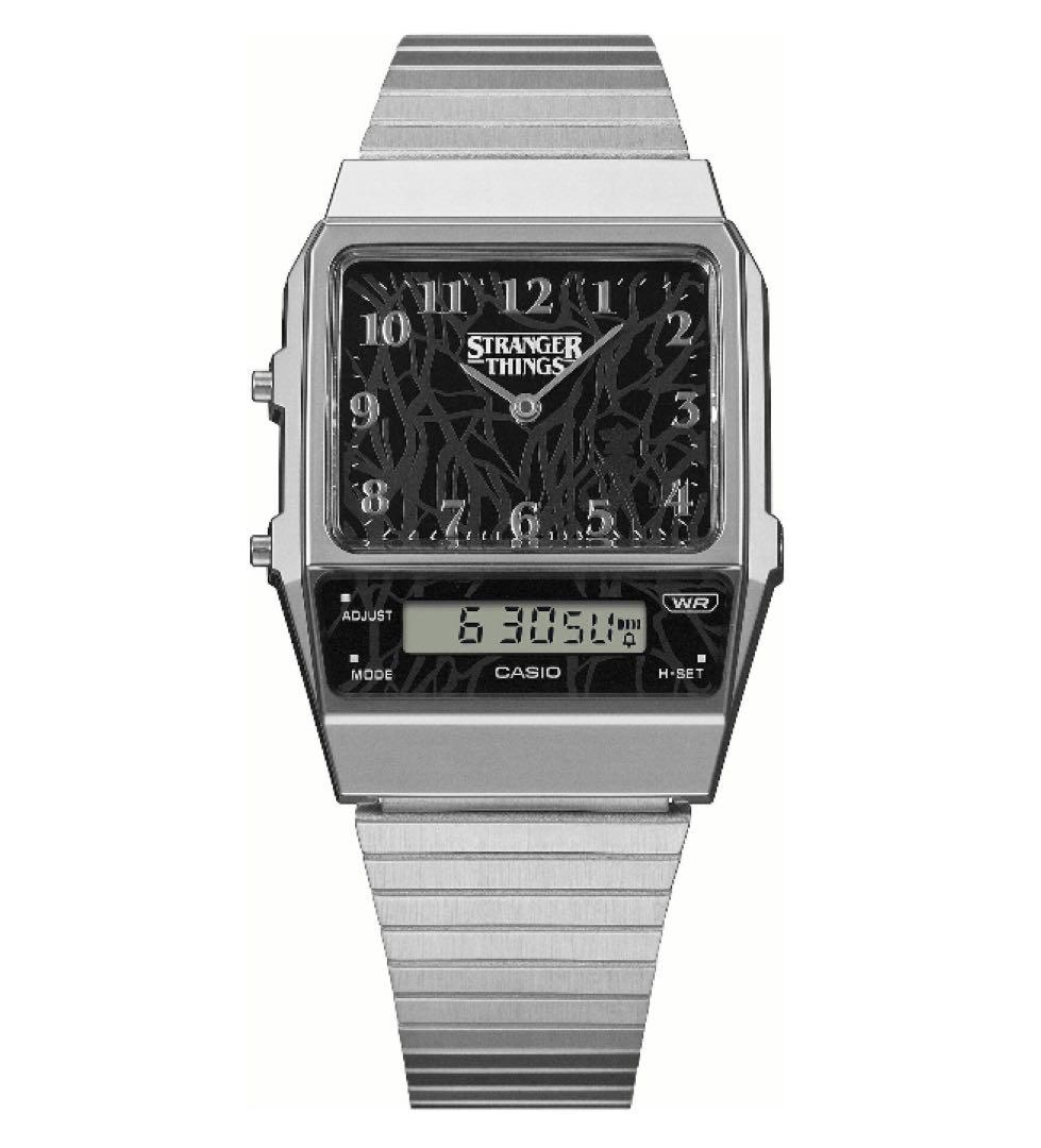 CASIO カシオ AQ-800EST-1AJR ストレンジャーシングスコラボ