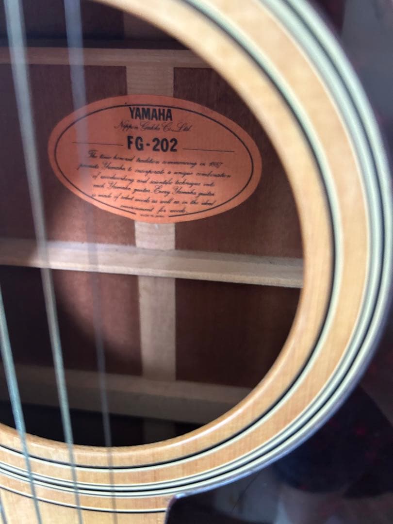 【Ota】YAMAHA ヤマハアコースティックギター FG-202