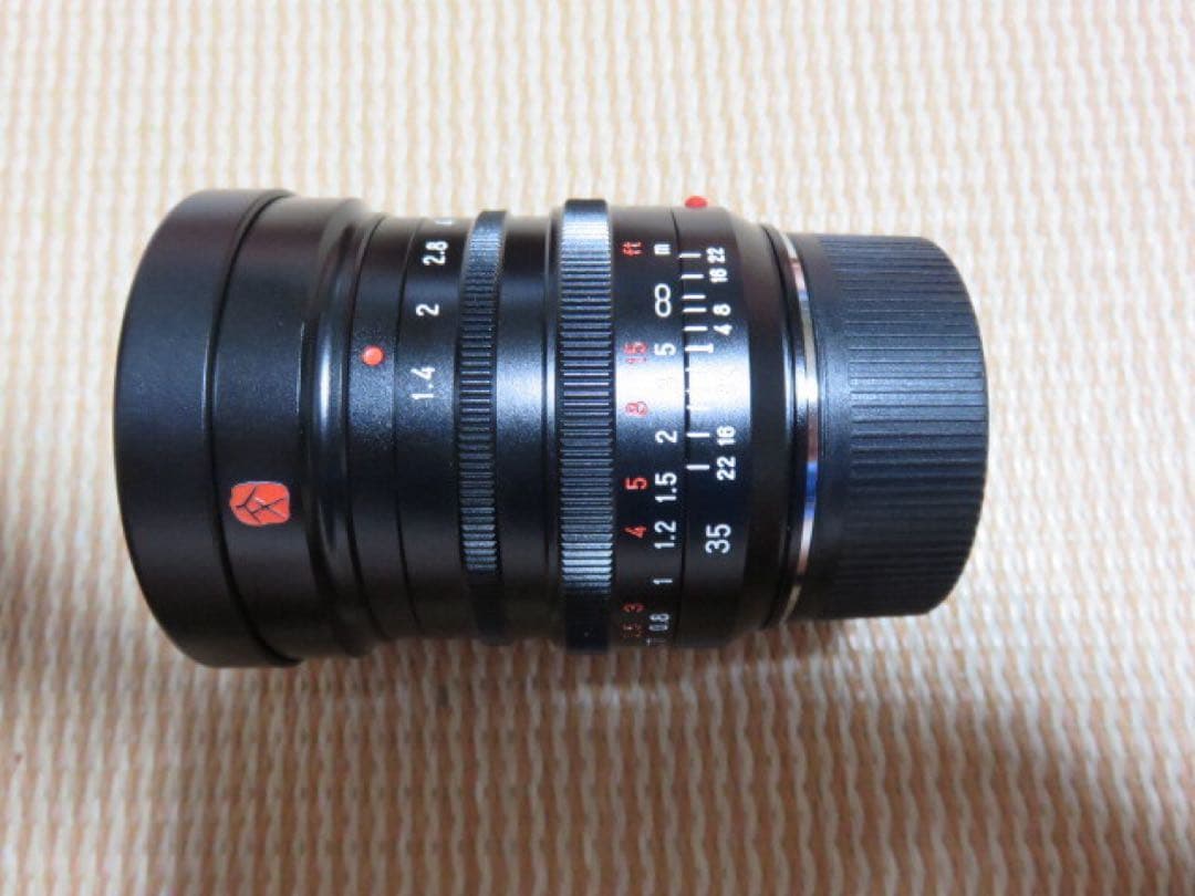 7Artisans 35mm F1.4 ライカMマウント