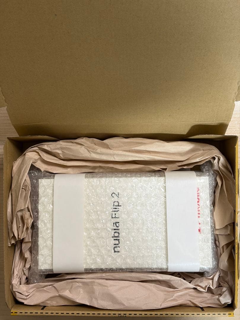 nubia Flip 2 ブラック SIMフリー 新品未使用