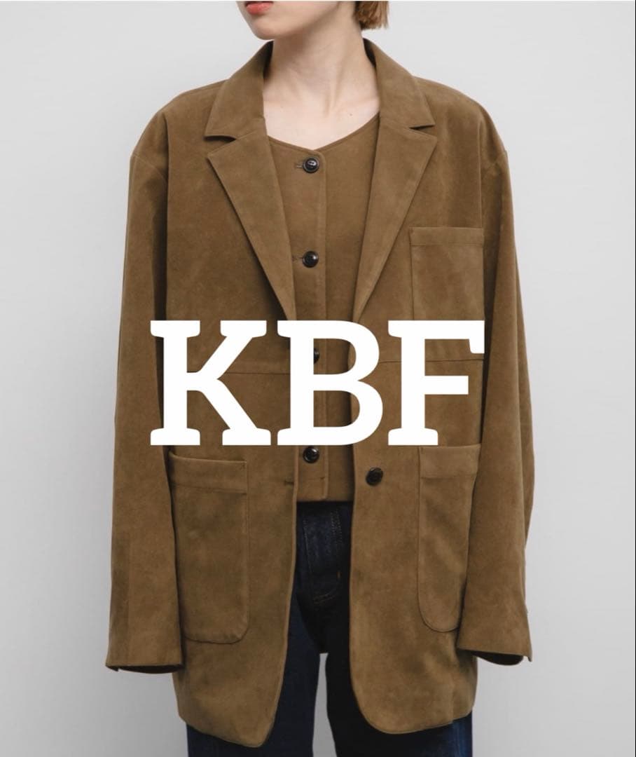[新品] ケービーエフ　パッチポケットテーラードジャケット