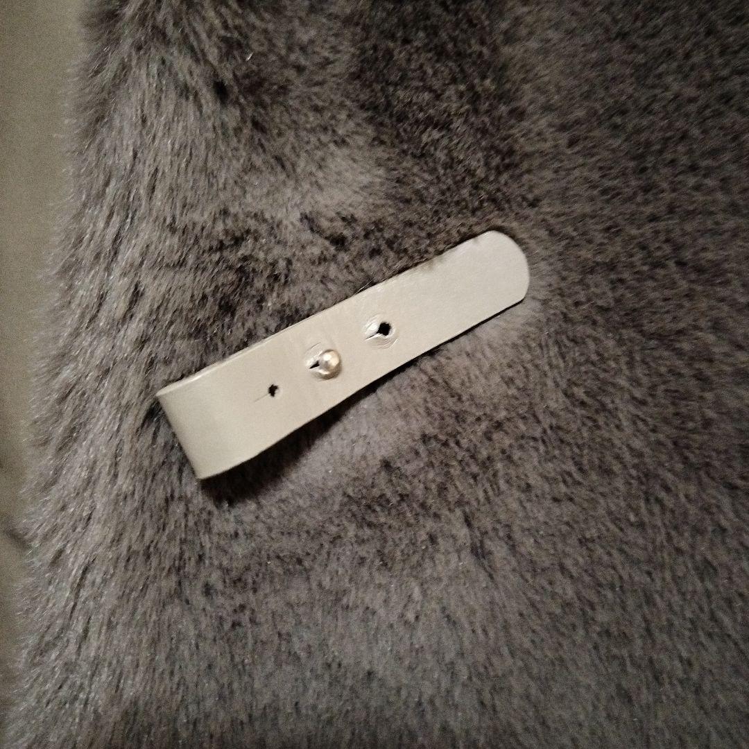 ヒ*ロ様 MARECHAL TERRE フーディー ファーベスト モカ　サイズ1