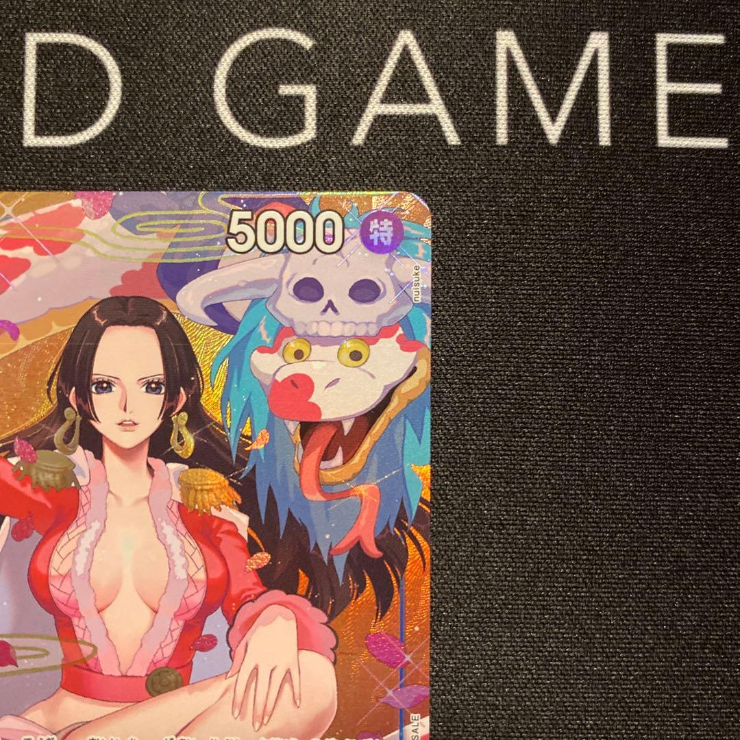 ワンピースカード　ボア・ハンコック プロモ　パラレル　2枚セット