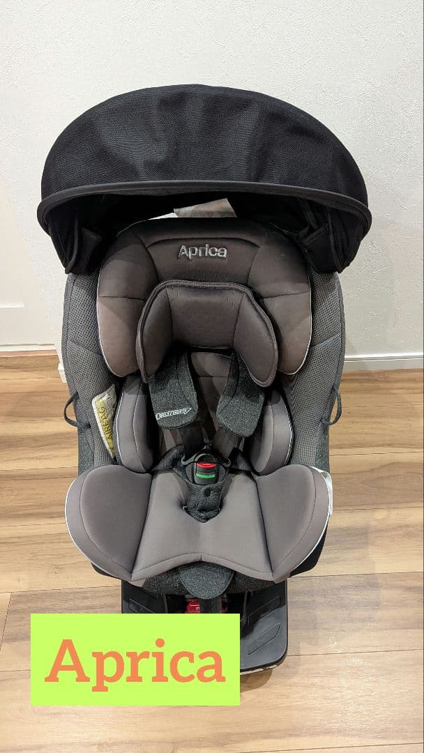 美品　新生児　アップリカ　aprica クルリラ　プレミアムAB　ISOFIX