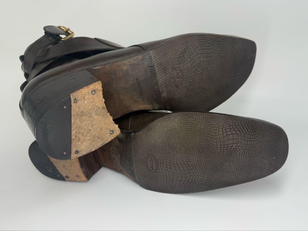 【サイズ40】サンローラン/ロイ/ジョニー/YSL/ブーツ/ヒール/メンズ/パリ