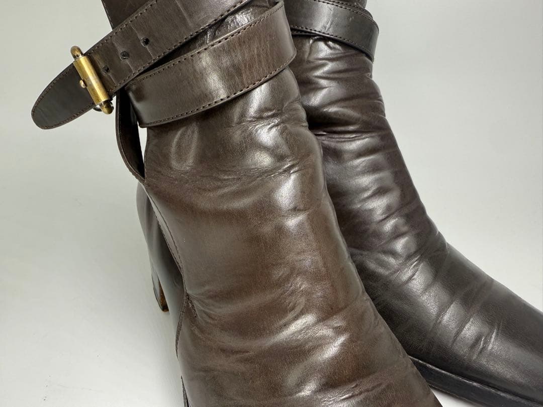 【サイズ40】サンローラン/ロイ/ジョニー/YSL/ブーツ/ヒール/メンズ/パリ