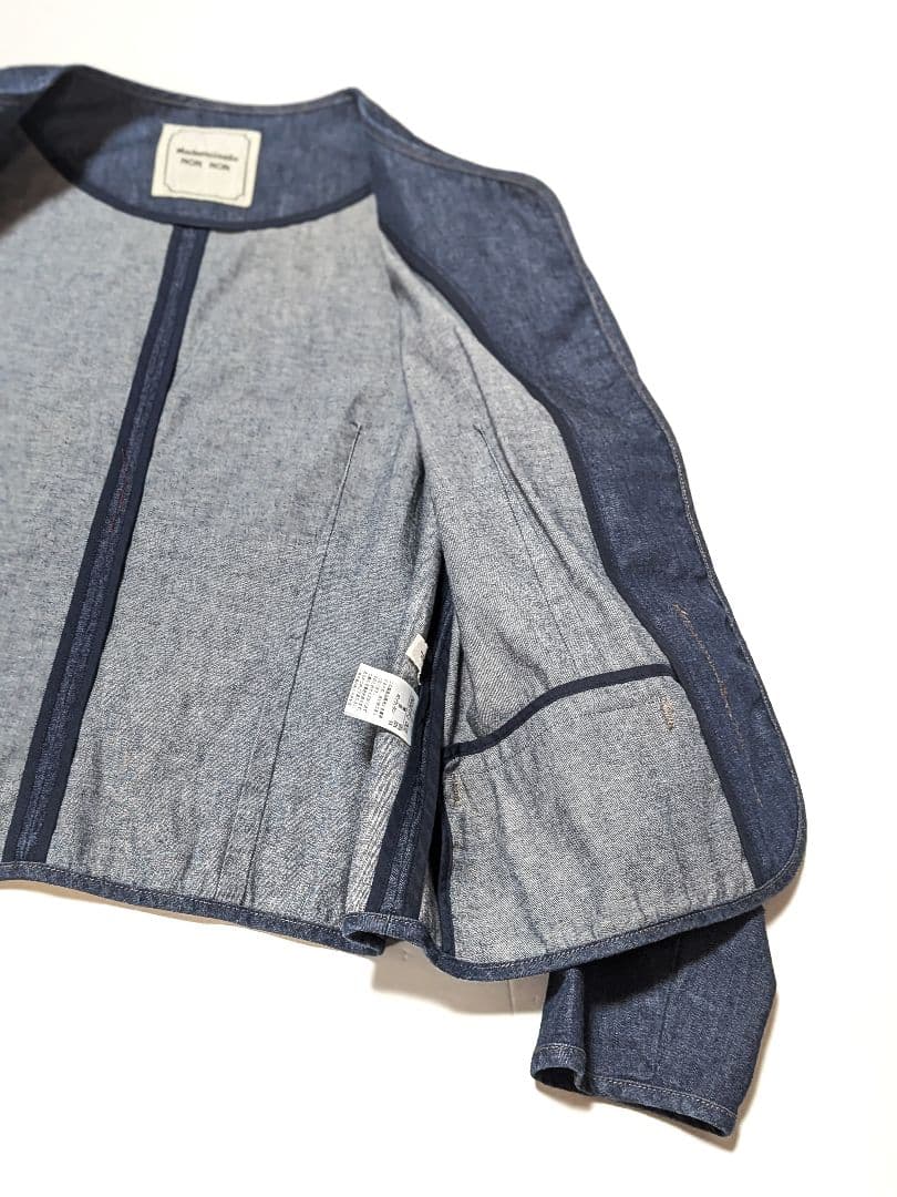 MademoiselleNONNON 花刺繍モンサンミッシェルジャケット