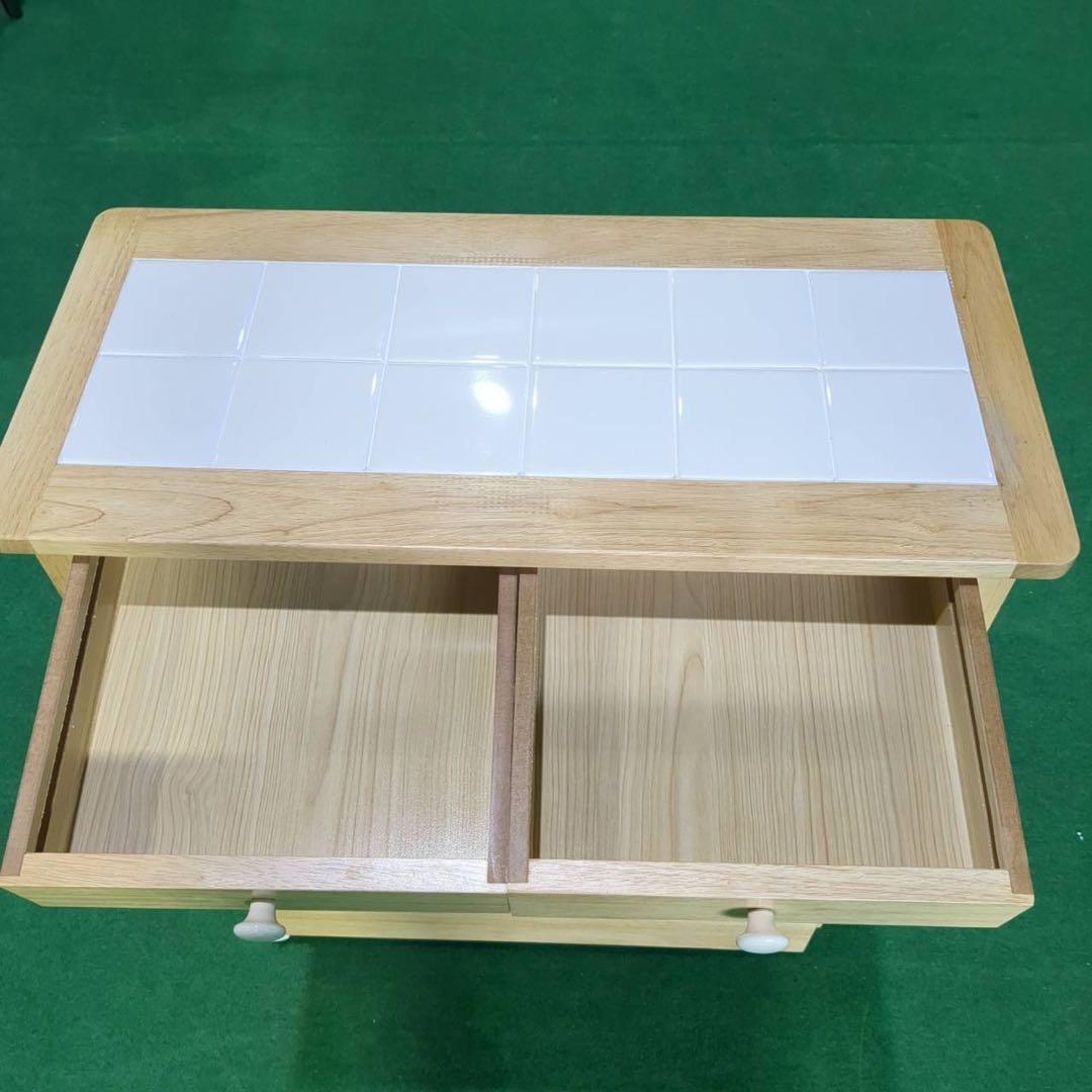 ヤマソロ キッチンワゴン キャスター付き 収納 家具 A081