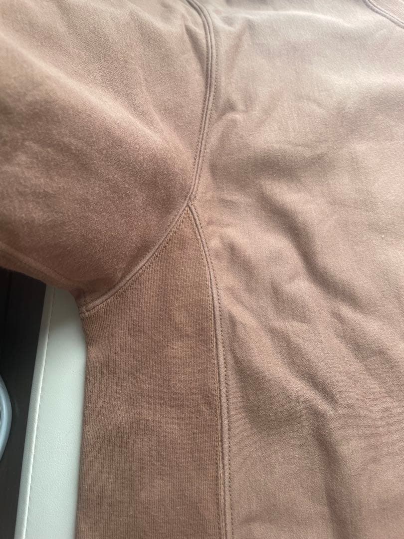 AURALEE SUPER HIGH GAUGE SWEAT P/O ブラウン3