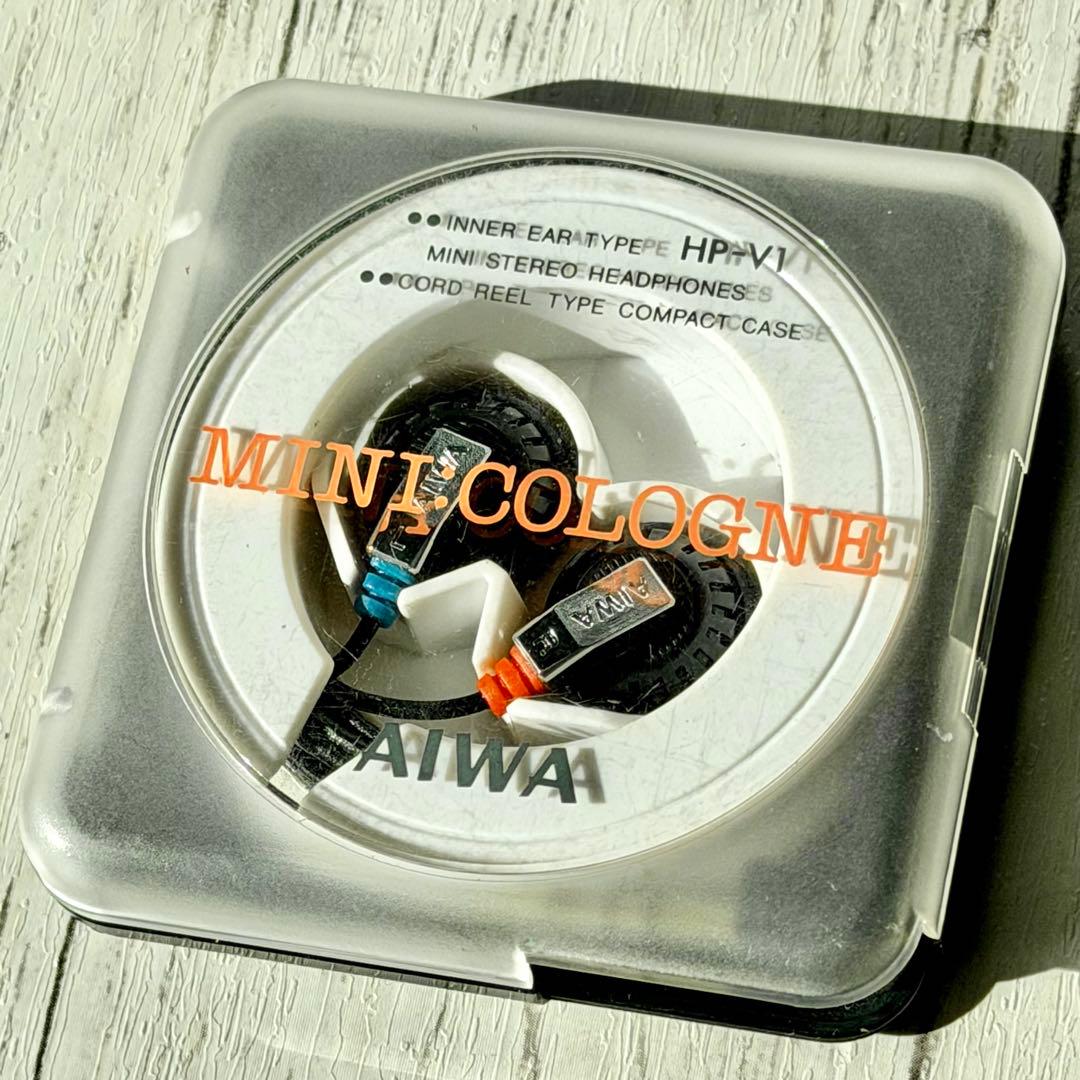 aiwa「HP-V1」インナーイヤー型ステレオイヤホン