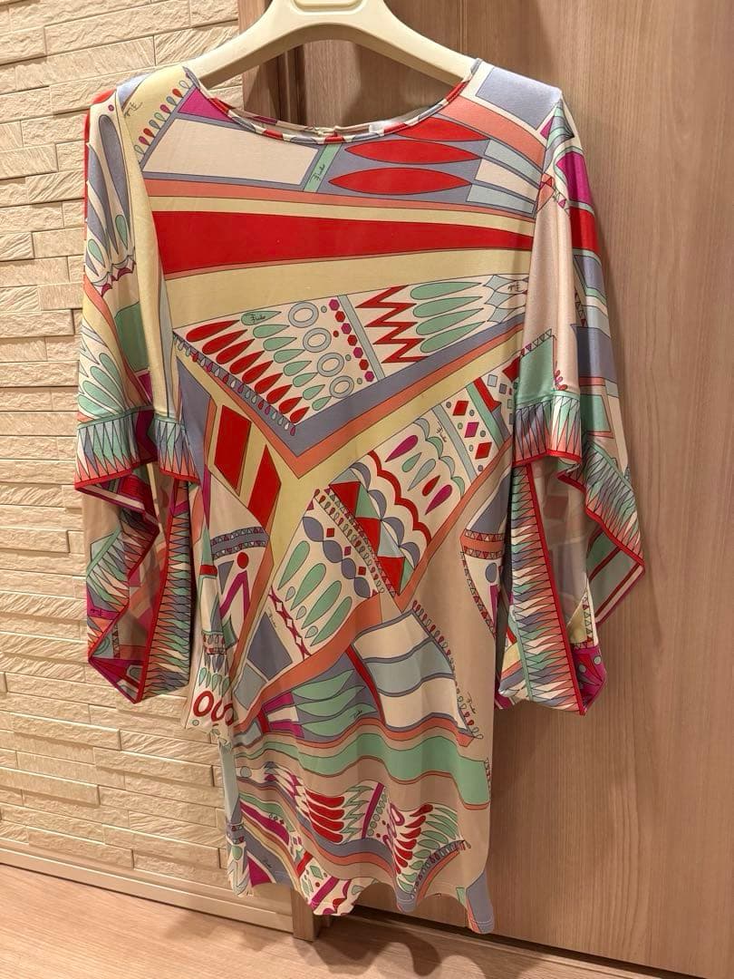 エミリオプッチ　シルク　ドルマン　カットソー