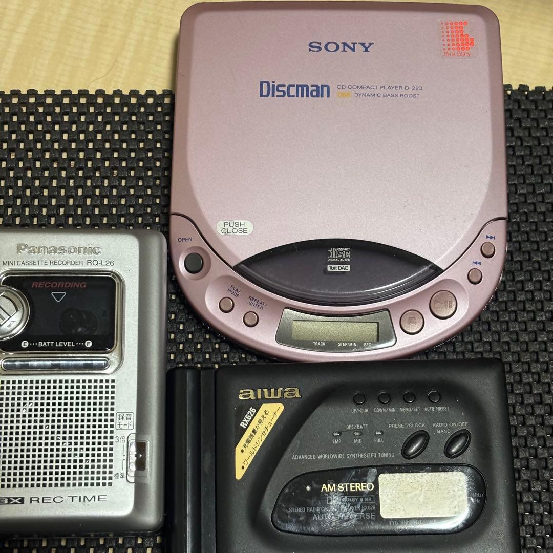 Sony カセットウォークマン・CDウォークマンまとめ