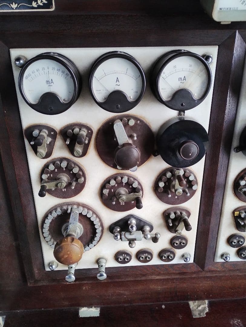 レトロ 古道具　竹尾式 イオン 滲透 綜合 療法機　【引き取り限定】