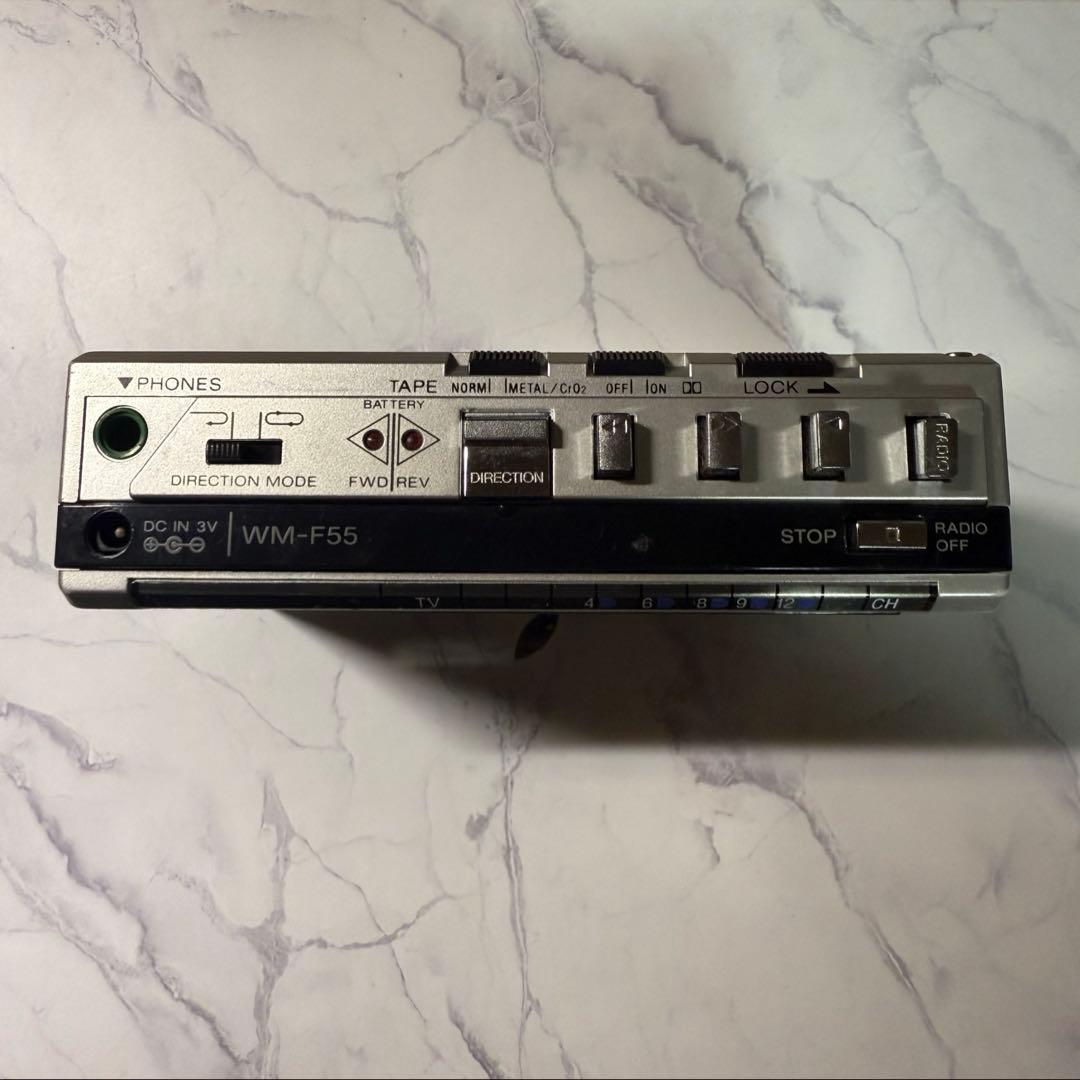 SONY ソニー カセットウォークマンＷＭ−F55 通電確認済　ジャンク 現状品