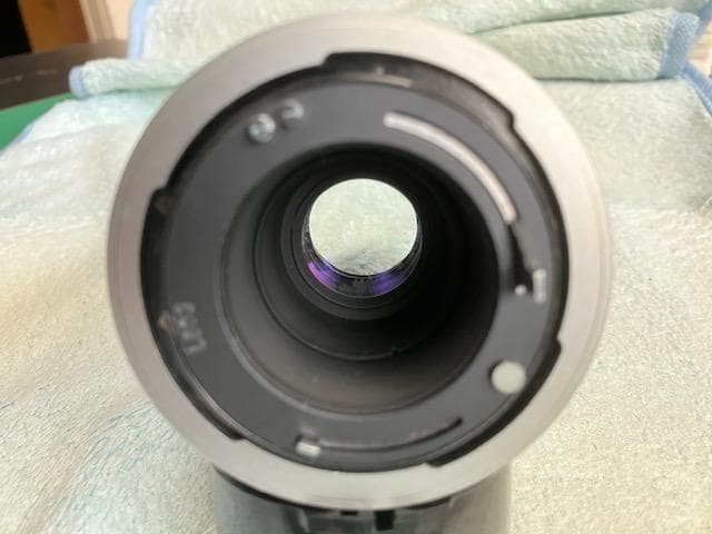 キャノン 135mm 望遠レンズ 一眼レフフィルムカメラ用 +レンズフィルタ