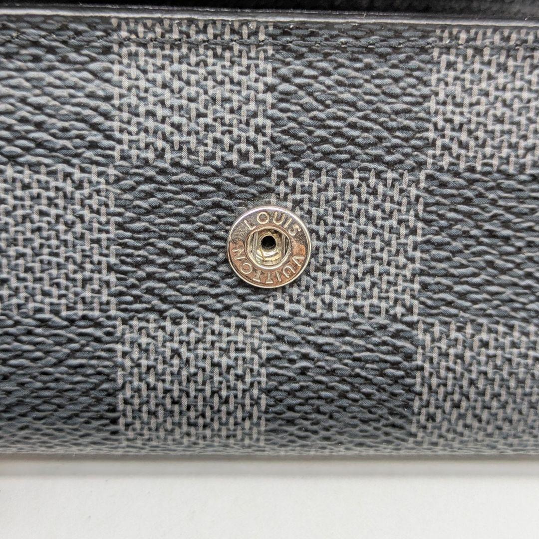 【現行モデル極美品】ミュルティクレ6 ダミエ・グラフィット キーケース 6連