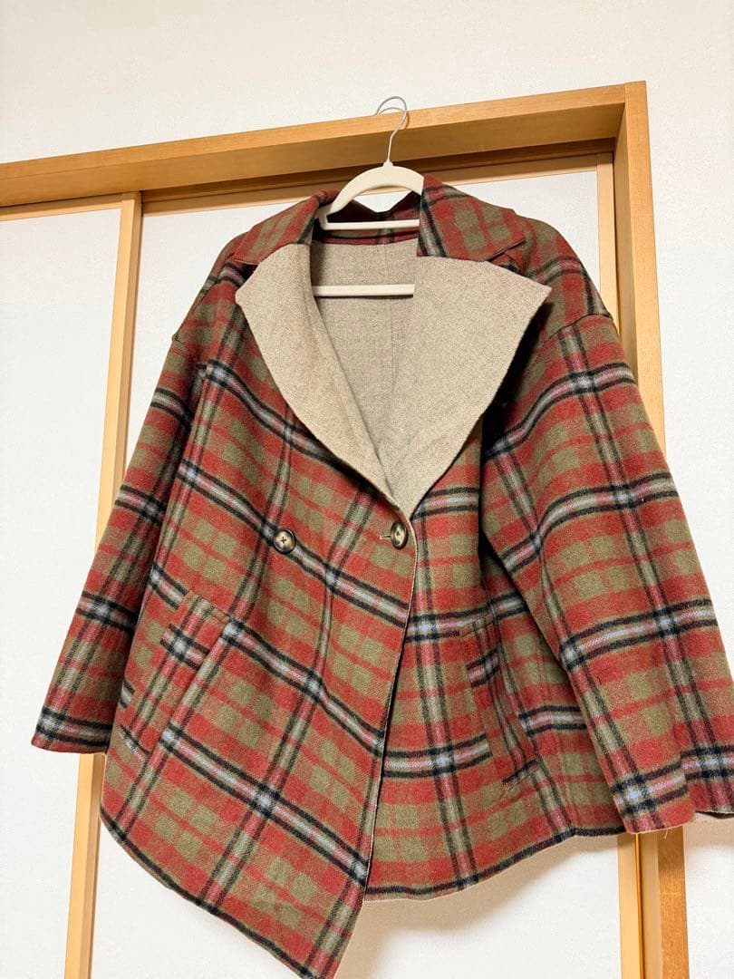 Vivienne Westwood TARTAN CHECKリバーアシメントリー