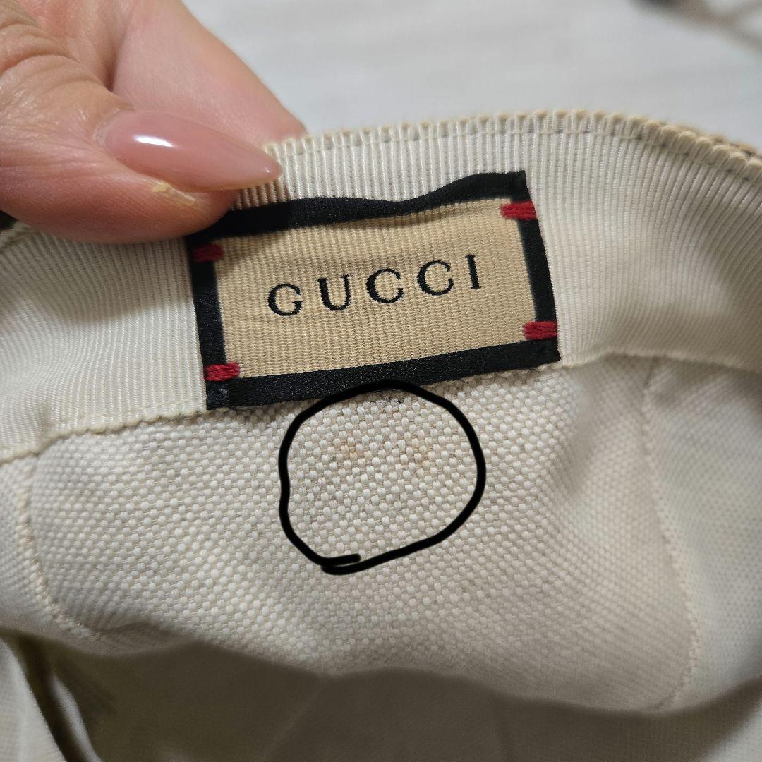 最終値下げ　GUCCI　キャップ　確実正規品