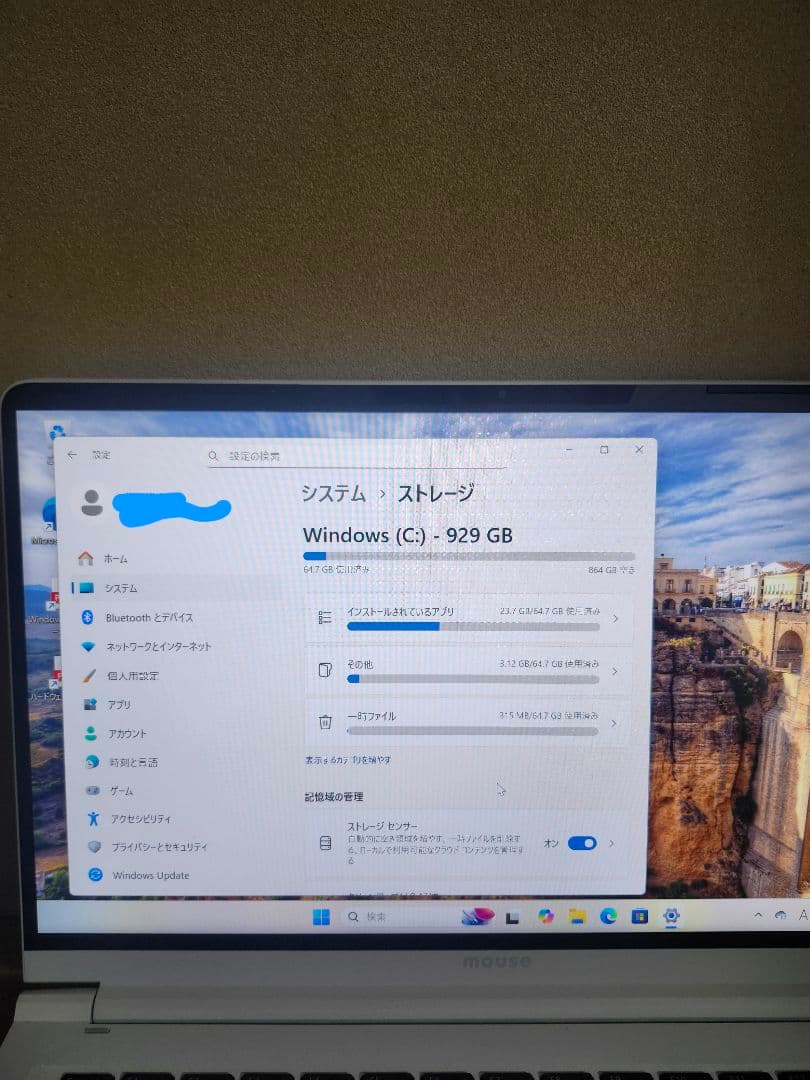 mouse ノートパソコン　14インチ