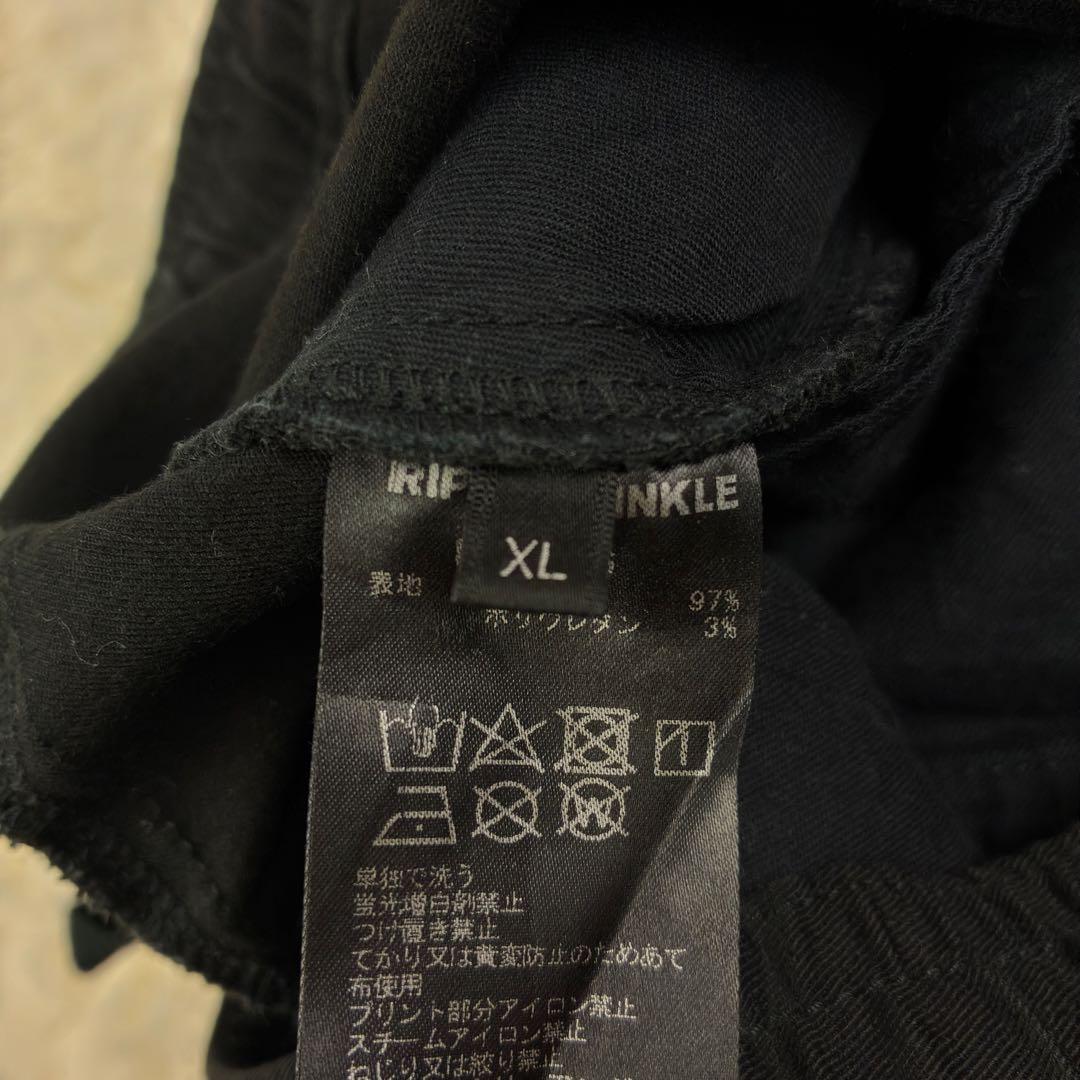 美品　リップヴァンウィンクル　レボリューションソリッド\"ブラック\"　XL