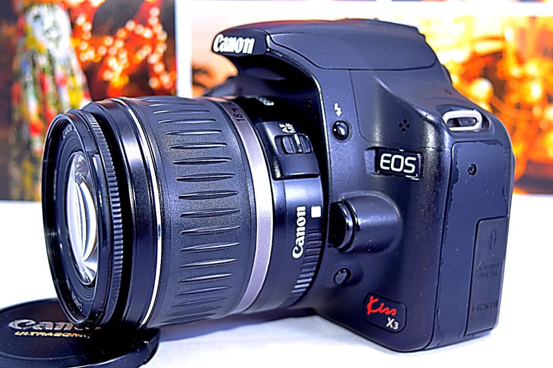 ❤初心者お勧め❤スマホ転送ＯＫ❤動画撮影❤kiss x3❤届いてすぐ使える❤