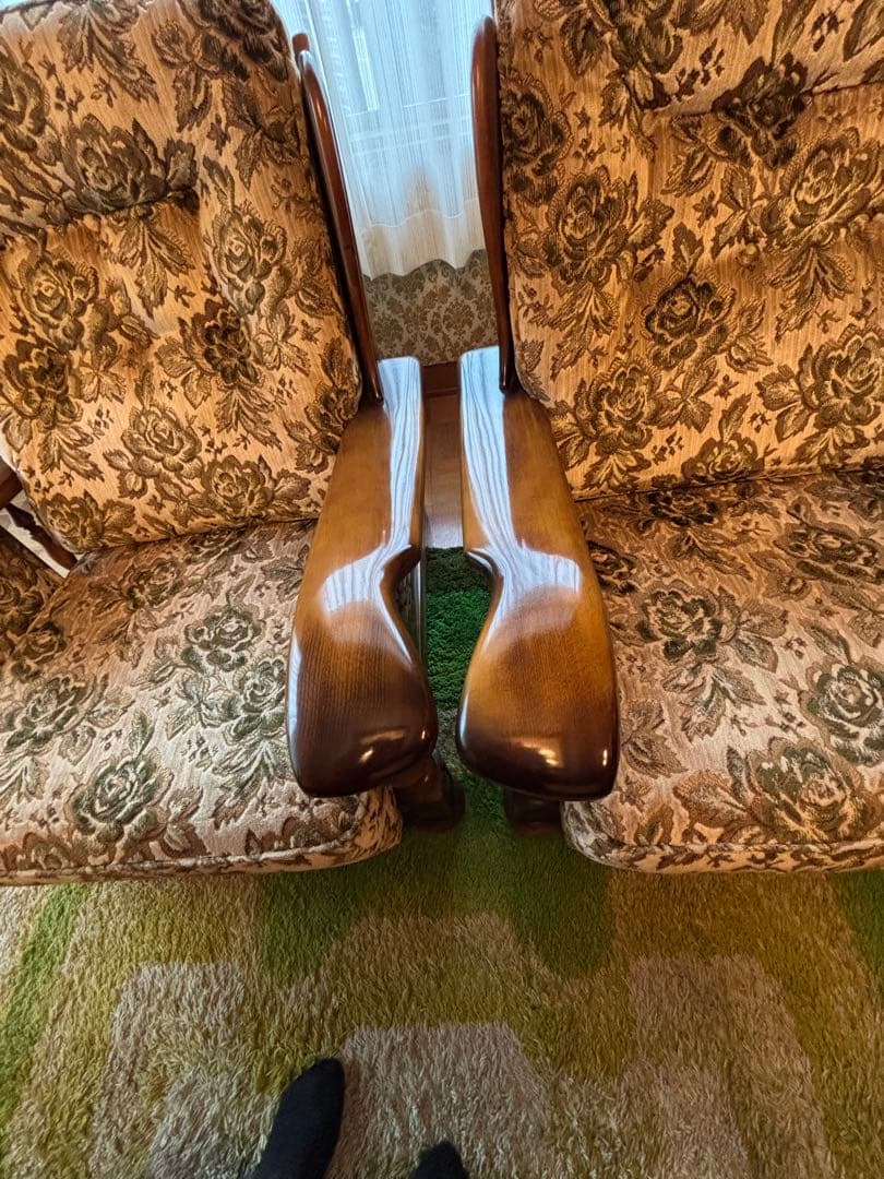 カリモク金華山ソファーセット　3人掛➕1人掛2脚　　直接引き取り希望