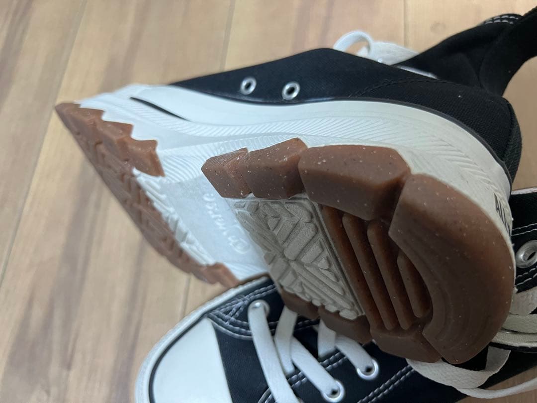 美品 Converse ブラック ハイカットスニーカー