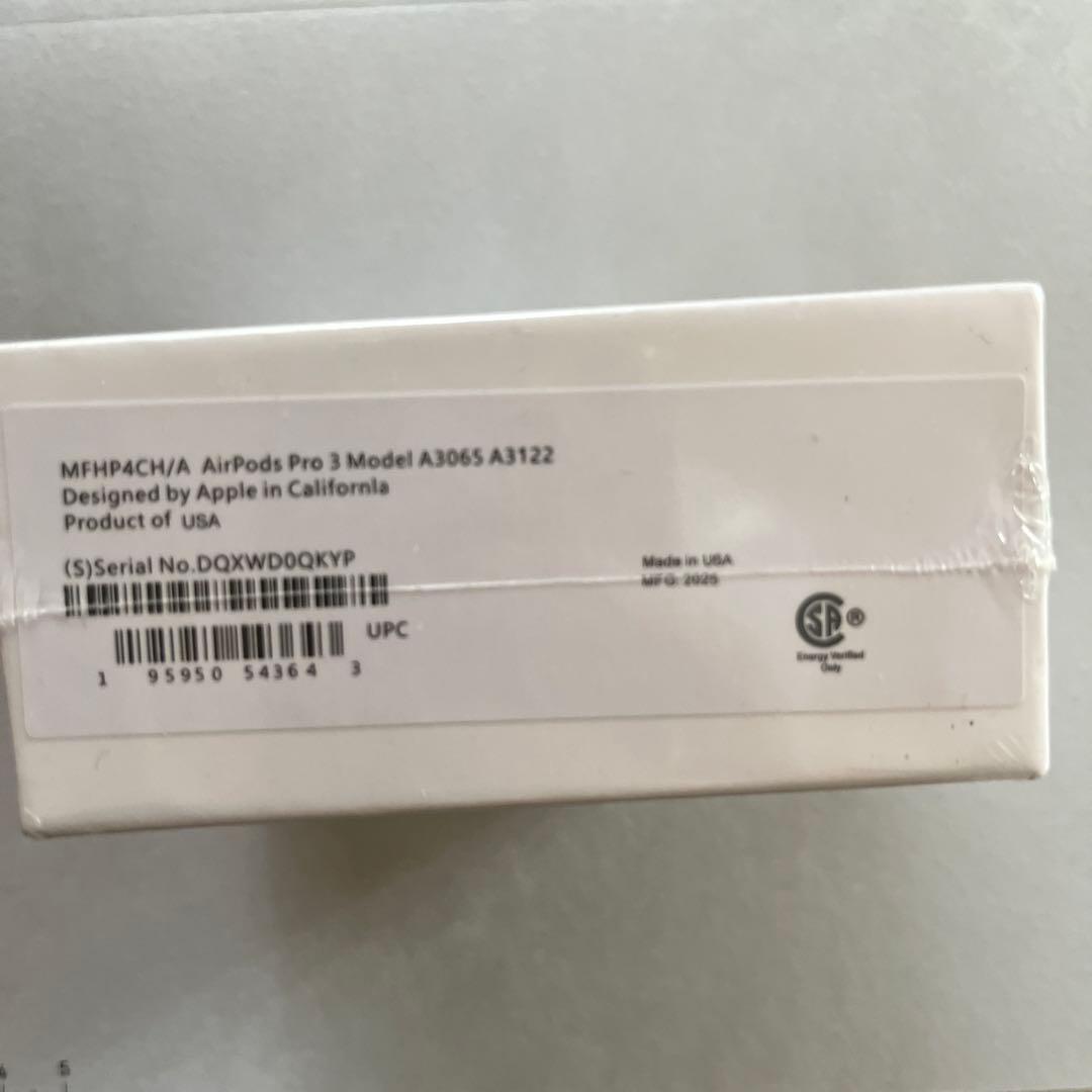 未開封AirPodsPro3