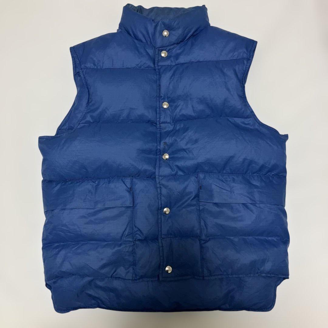 山*朗様 70’s L.L.Bean ダウンベスト 筆記体タグ 縦型ポケット U