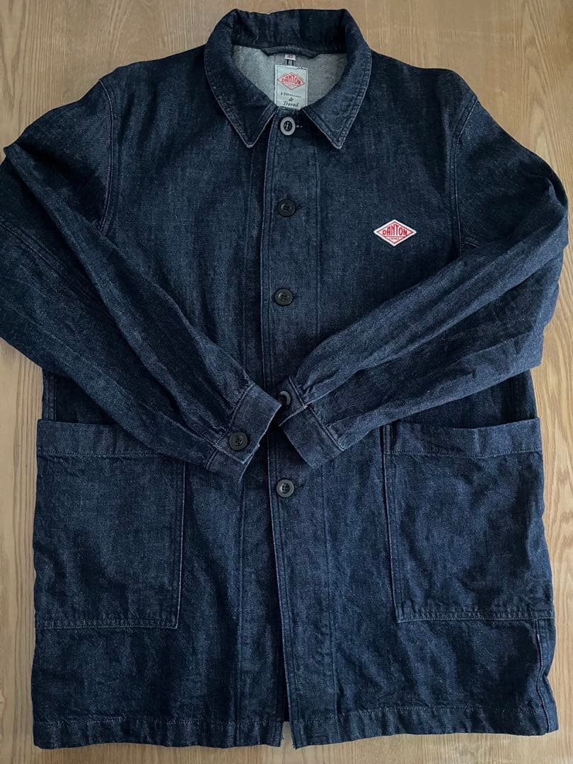 ［美品］DANTON デニム カバーオール　42