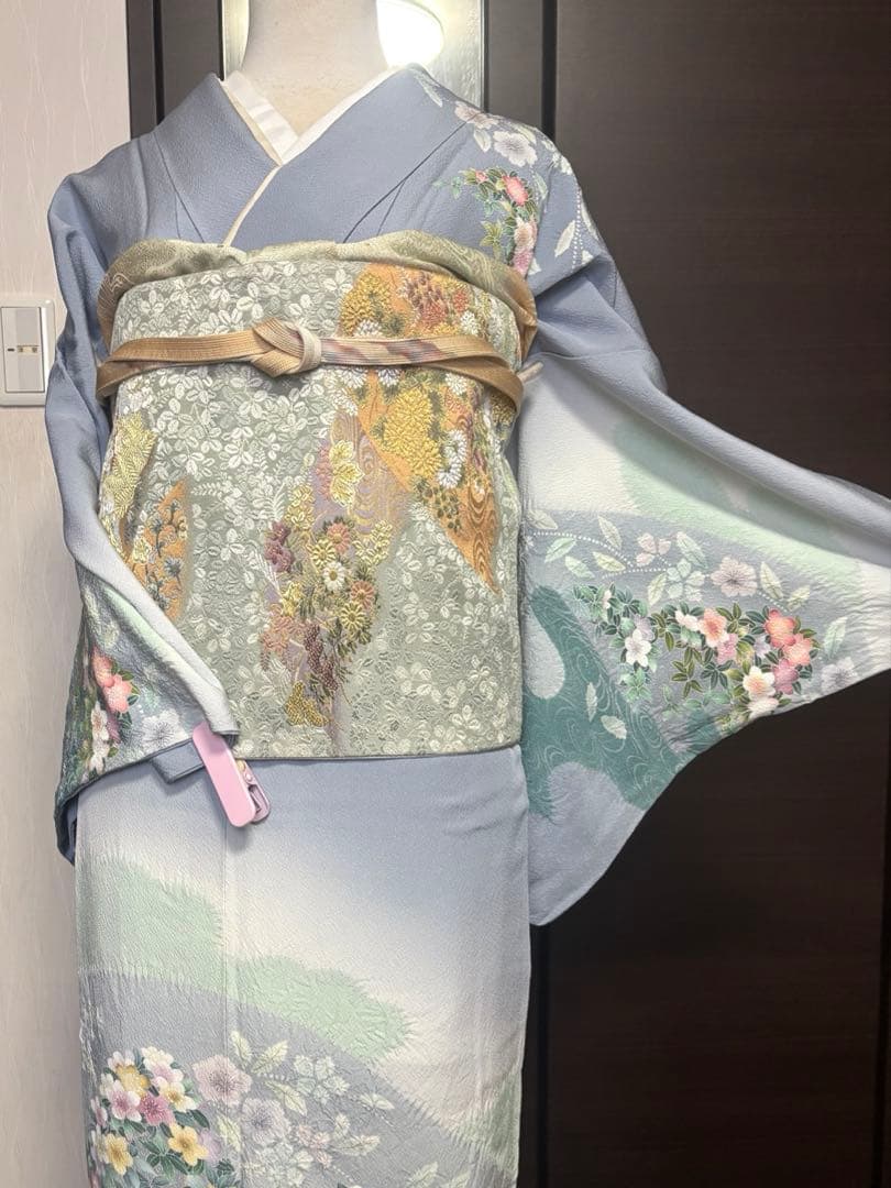 絞り　訪問着　フルセット　入学式　卒業式　お宮参り