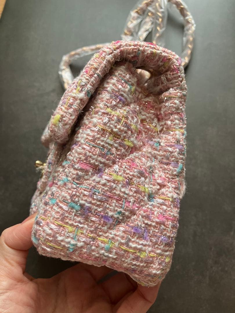 非売品　ラスト1点　シャネルノベルティ　ミニバック　ツイード