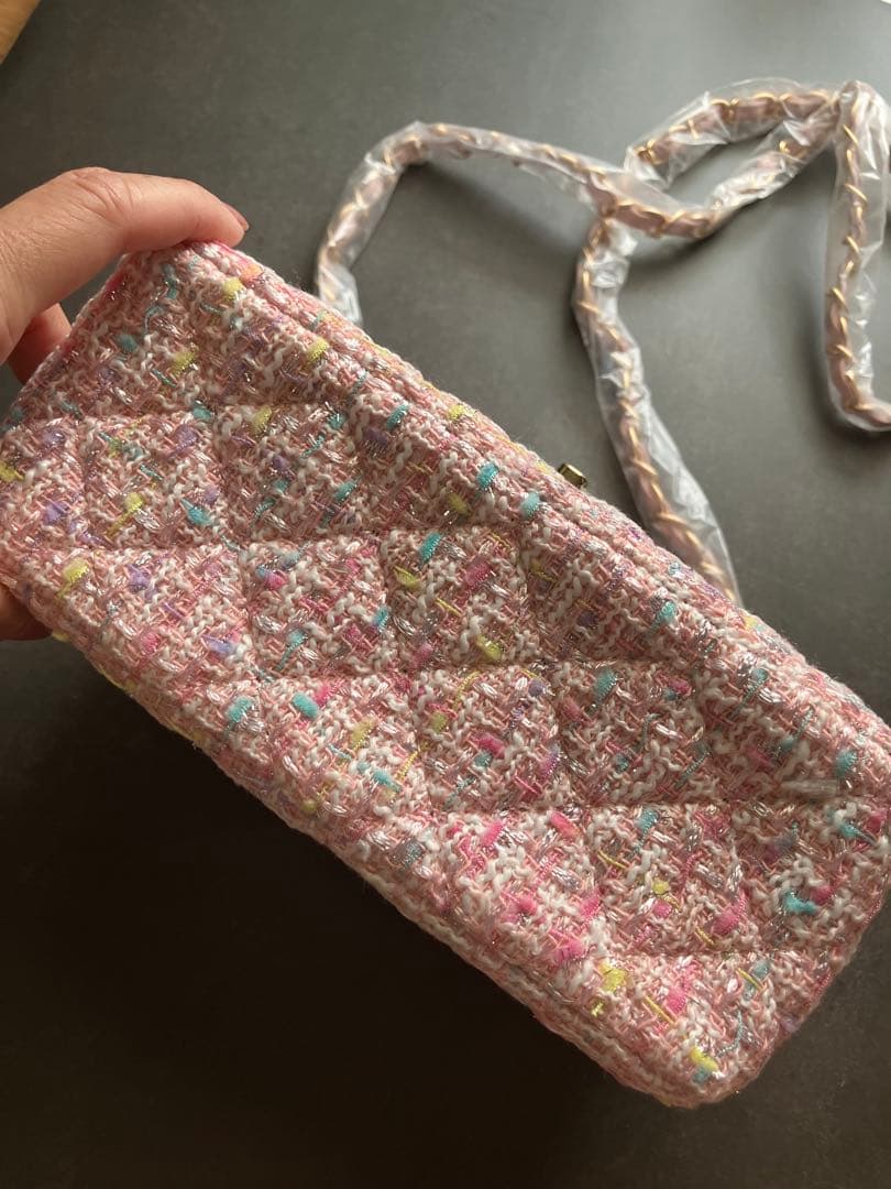 非売品　ラスト1点　シャネルノベルティ　ミニバック　ツイード