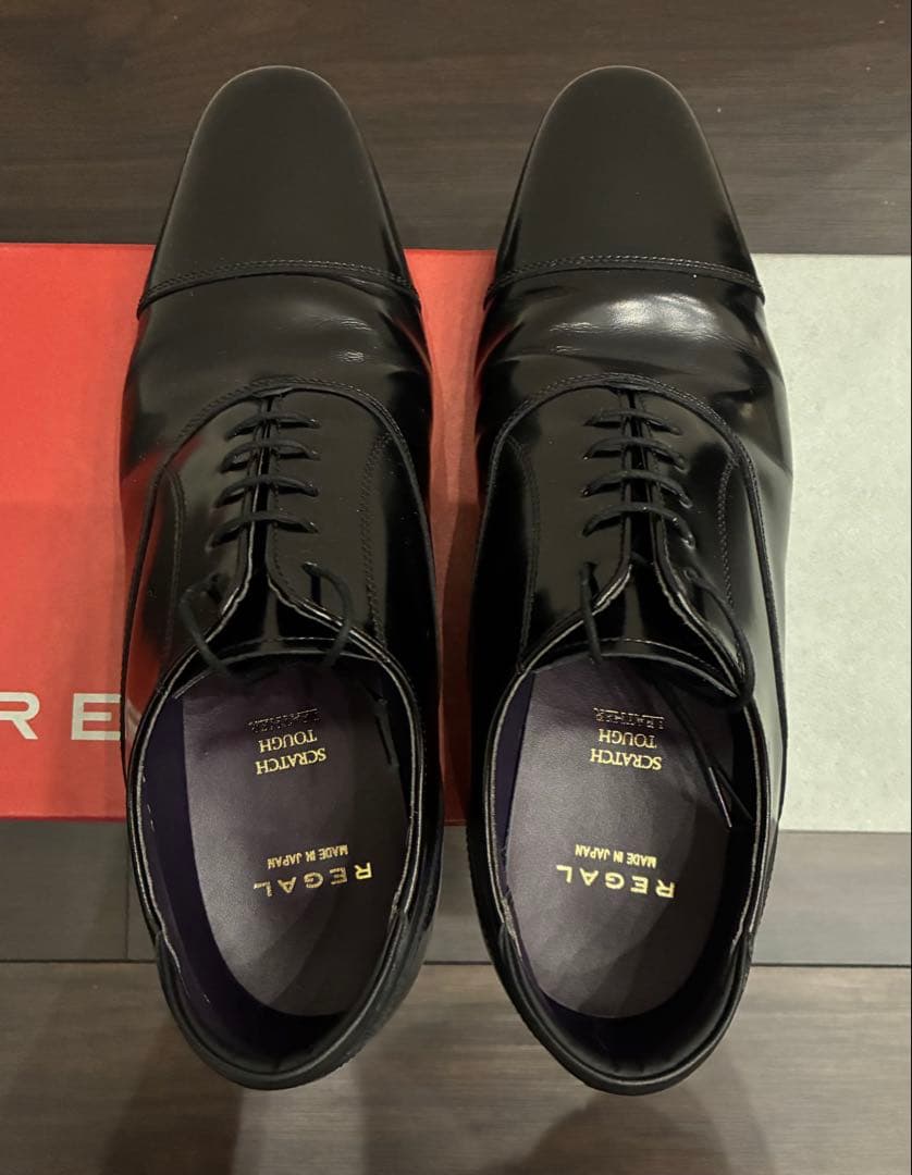 REGAL 31TR ストレートチップ 23.5cm スクラッチタフレザー