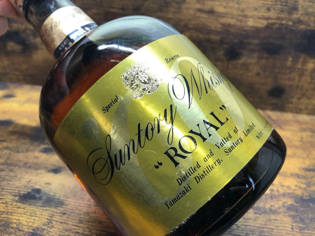 未開栓　サントリーローヤル 60 ウイスキー特級　丸瓶 760ml 堂島浜通