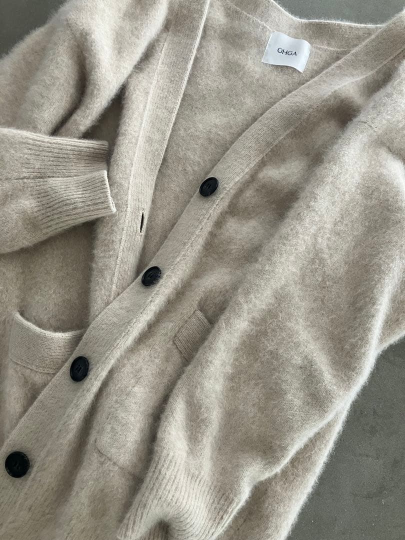 【OHGA】ラクーンカーディガン