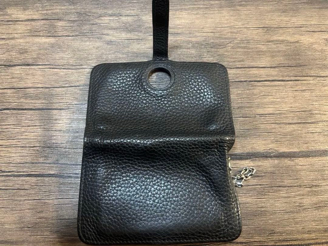 し*0様 【HERMES】ドゴン　コンパクト　ケース　キーケース　ブラック