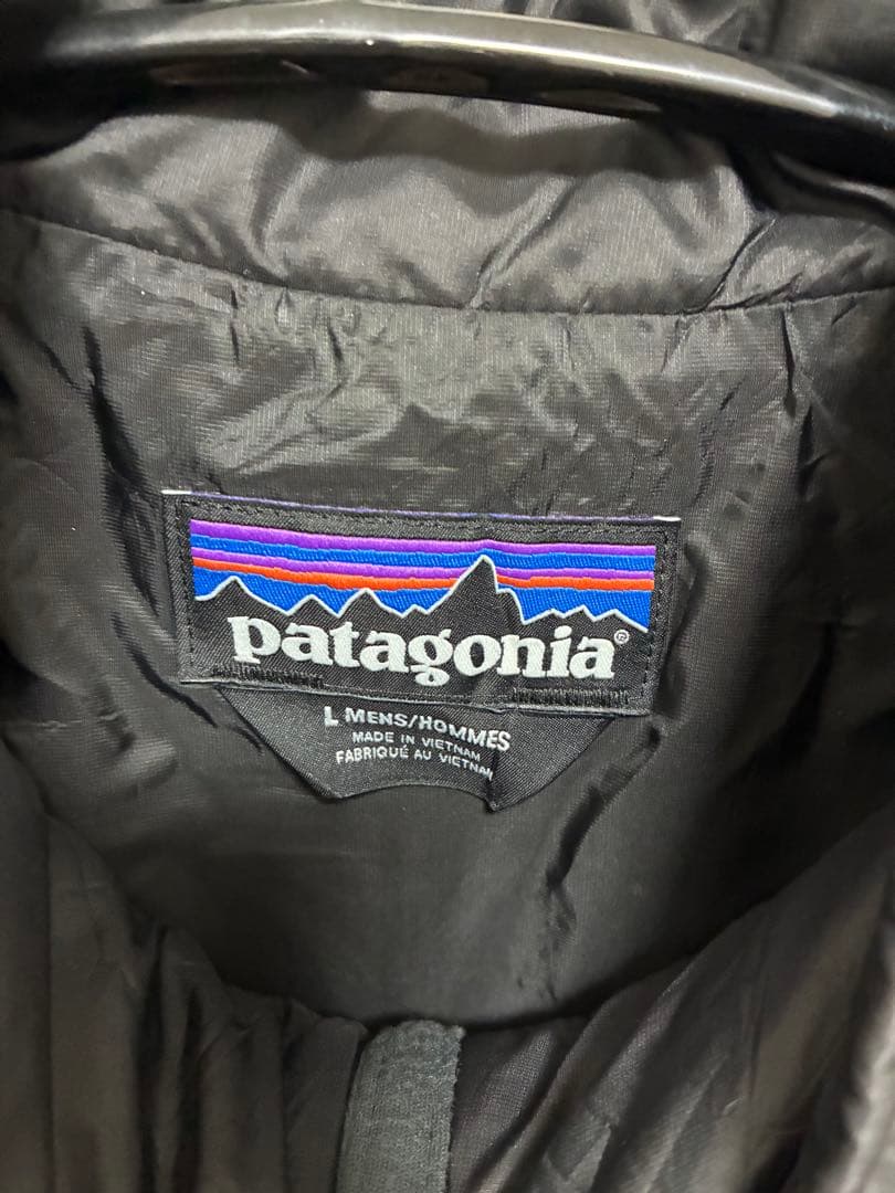 patagonia ナノパフ　ブラック ベスト