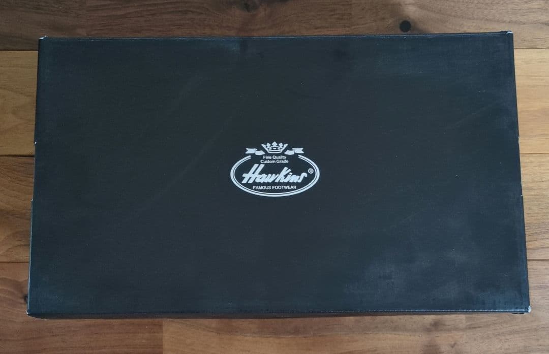 ◆新品◆【HAWKINS】革靴 Uチップ BLACK 本革 26.0cm