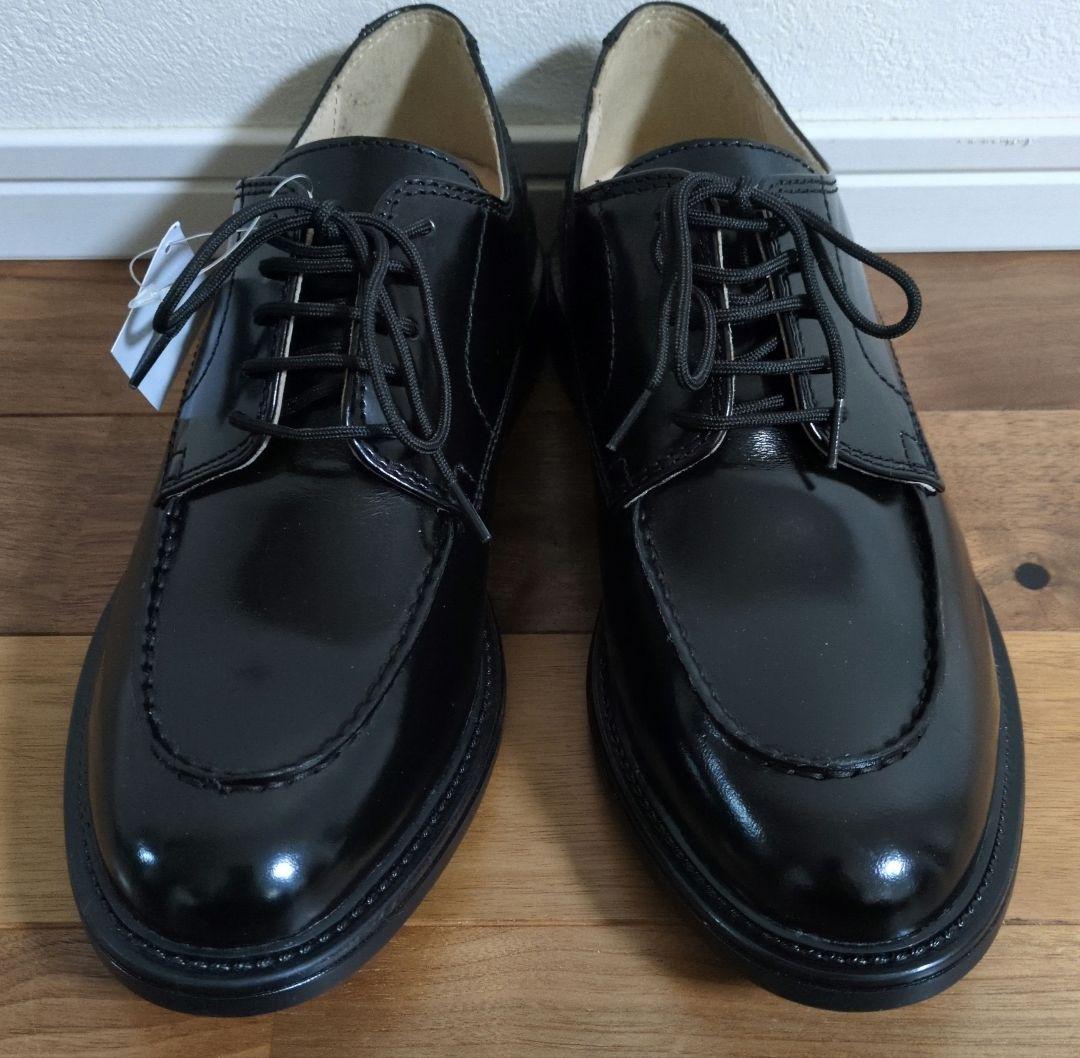 ◆新品◆【HAWKINS】革靴 Uチップ BLACK 本革 26.0cm