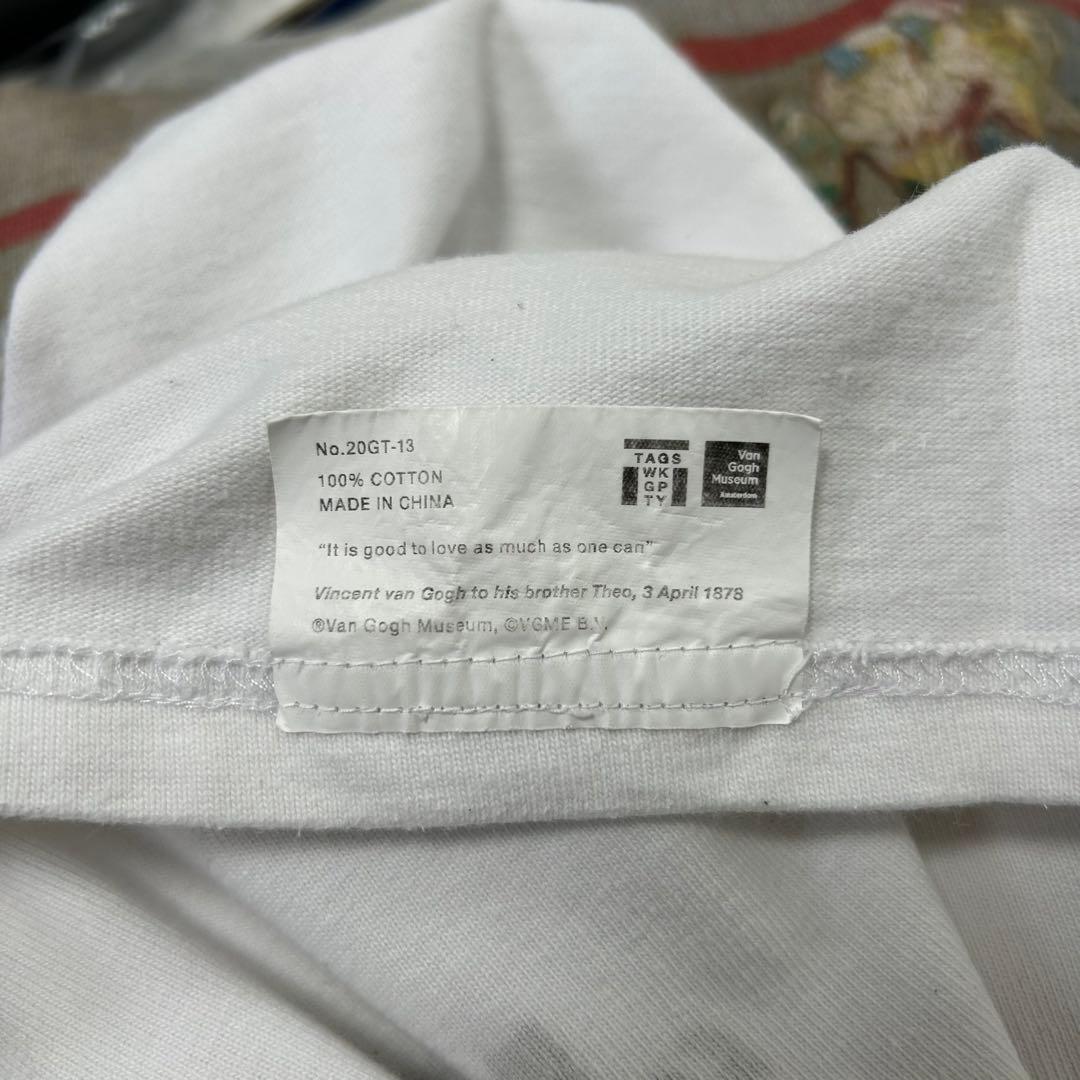【美品】タグスワーキングパーティ ゴッホ美術館 コラボTシャツ アート 2XL