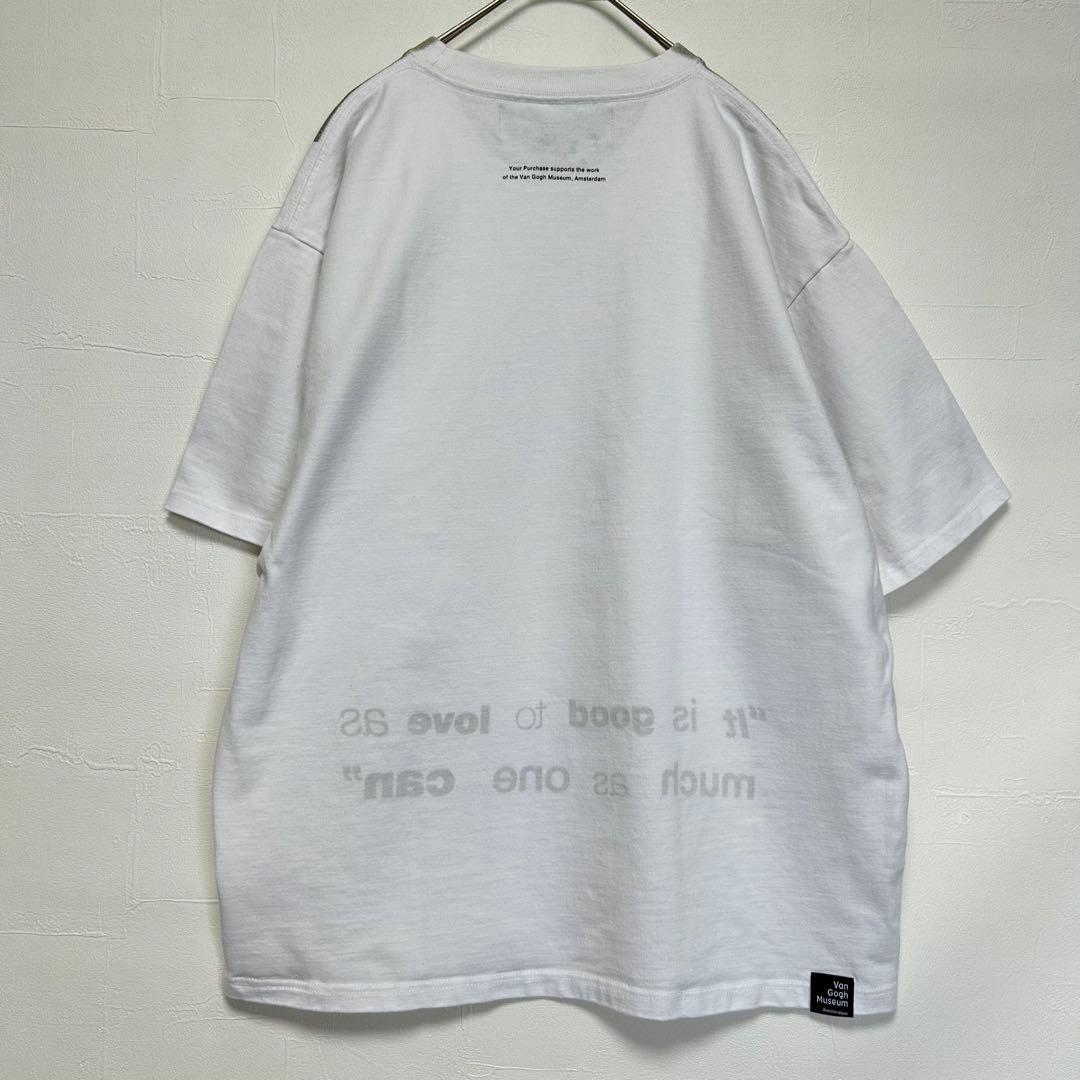 【美品】タグスワーキングパーティ ゴッホ美術館 コラボTシャツ アート 2XL