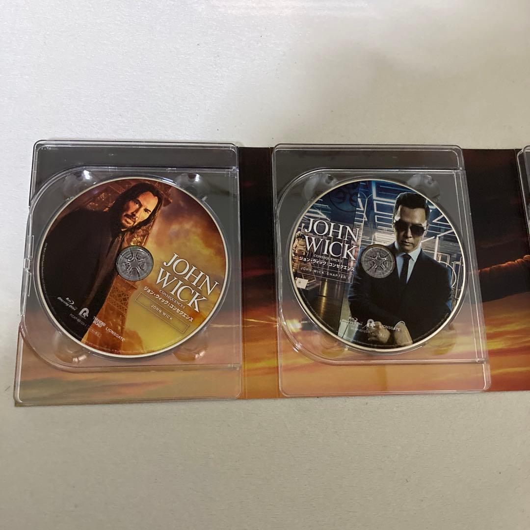 ジョン・ウィック:コンセクエンス クアドリロジー・エディション〈数量限定・8枚…