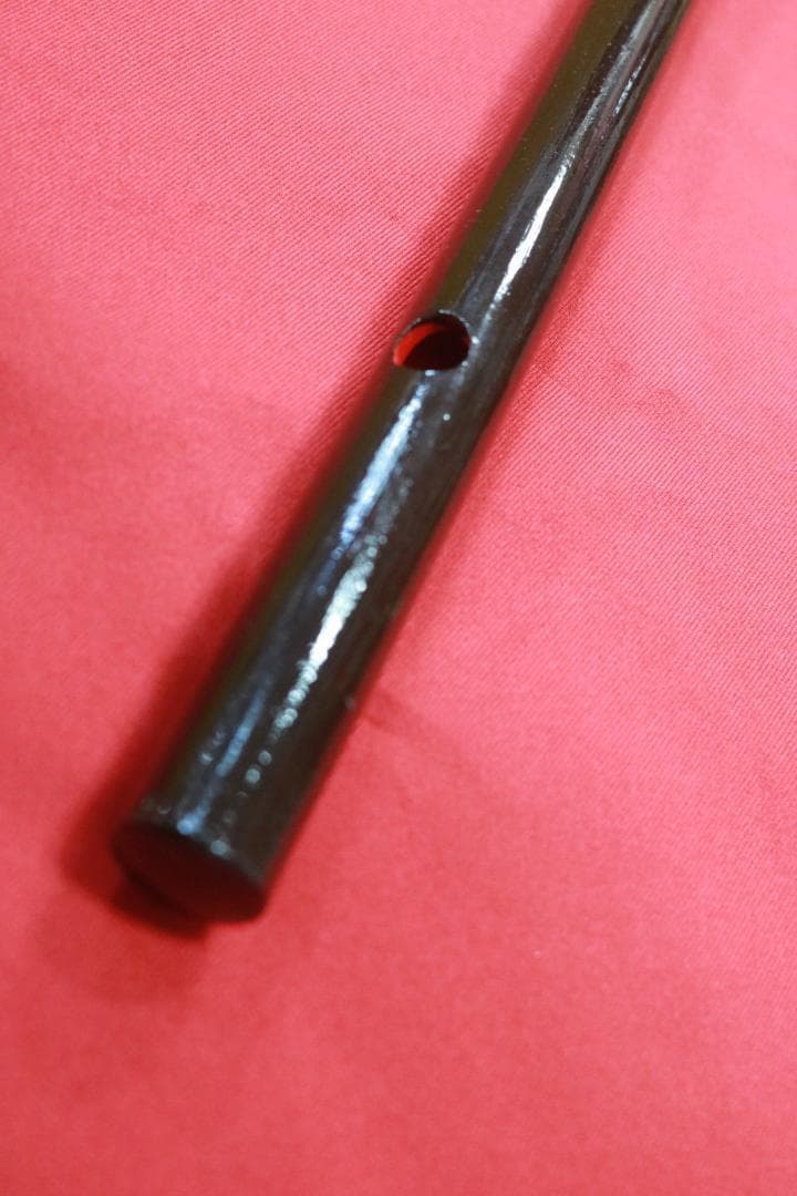 沖縄県産　琉球横笛　竹製（G♯調）音の高さになります。手工品　新品未使用