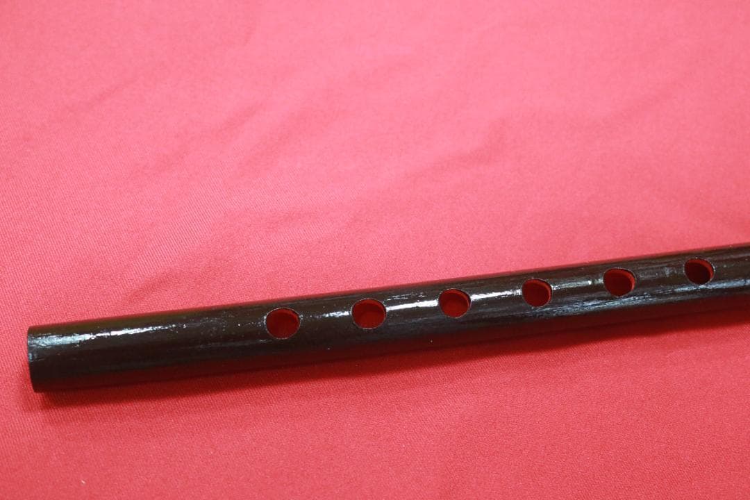 沖縄県産　琉球横笛　竹製（G♯調）音の高さになります。手工品　新品未使用