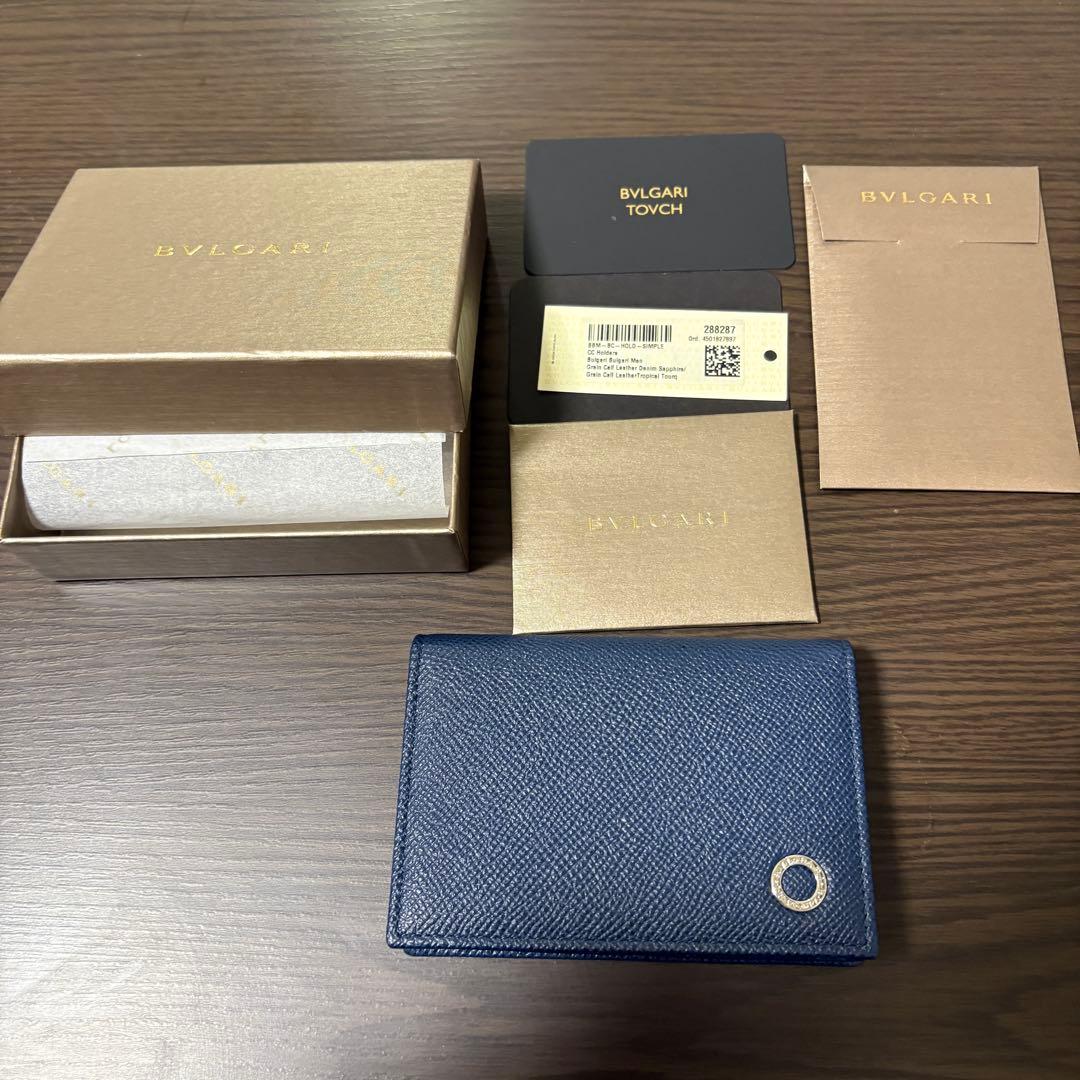 BVLGARI ブルガリマン カードケース 名刺入れ 超美品 正規品