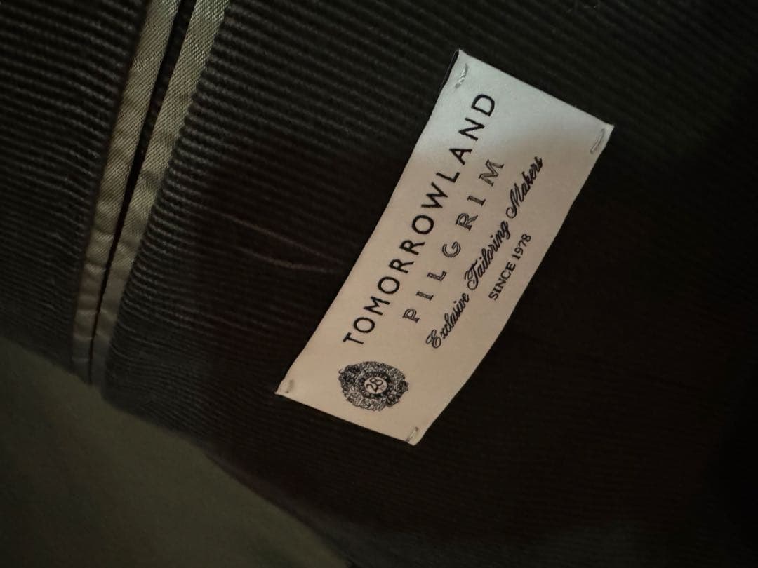 TOMORROWLAND PILGRIM コーデュロイ スーツ セットアップ