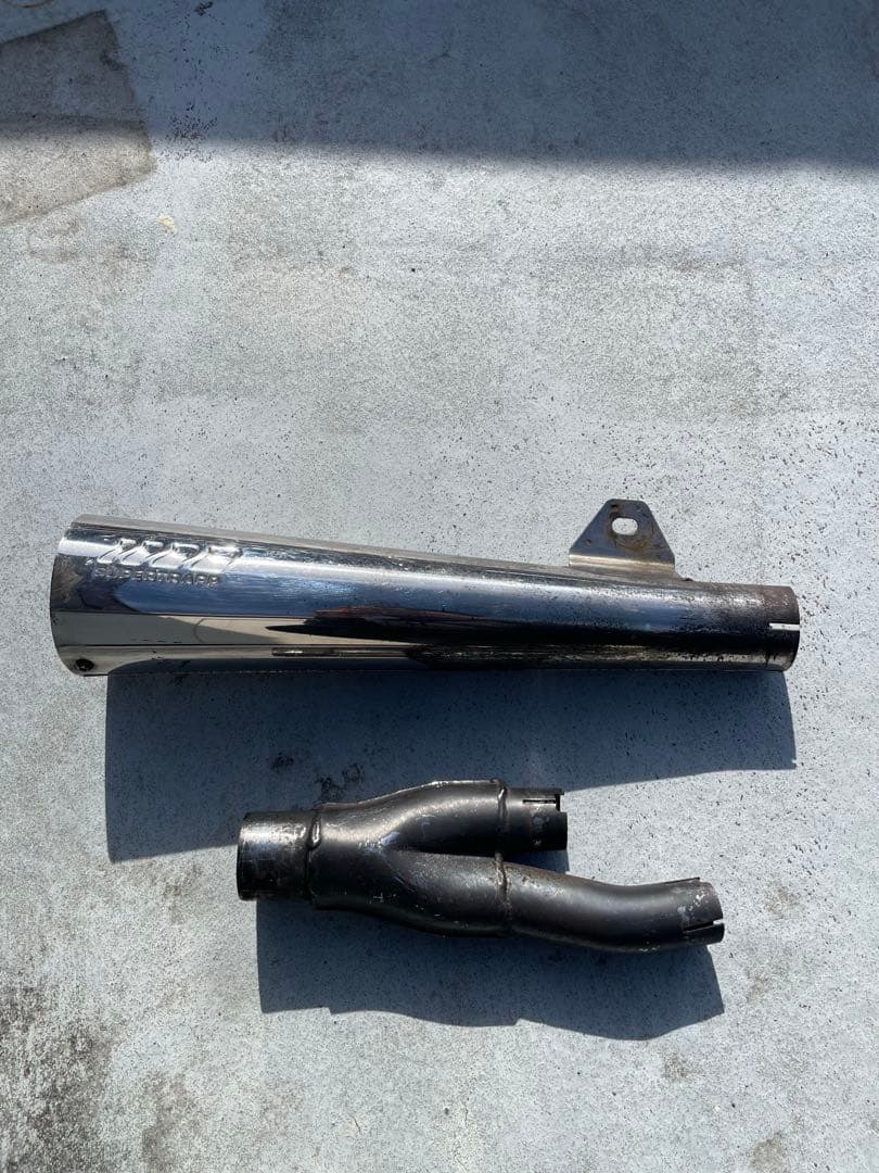 VRX400 社外マフラー